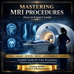 MASTERING MRI PROCEDURES – Zero to Expert Guide E-Book | From Basics to Advanced MRI – Learn, Revise & Crack Exams with Confidence